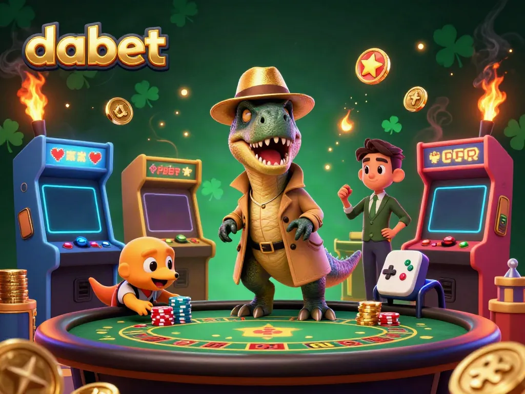 Experience thrilling gaming moments with dabet featuring vibrant 3D casino characters and dynamic gaming elements.