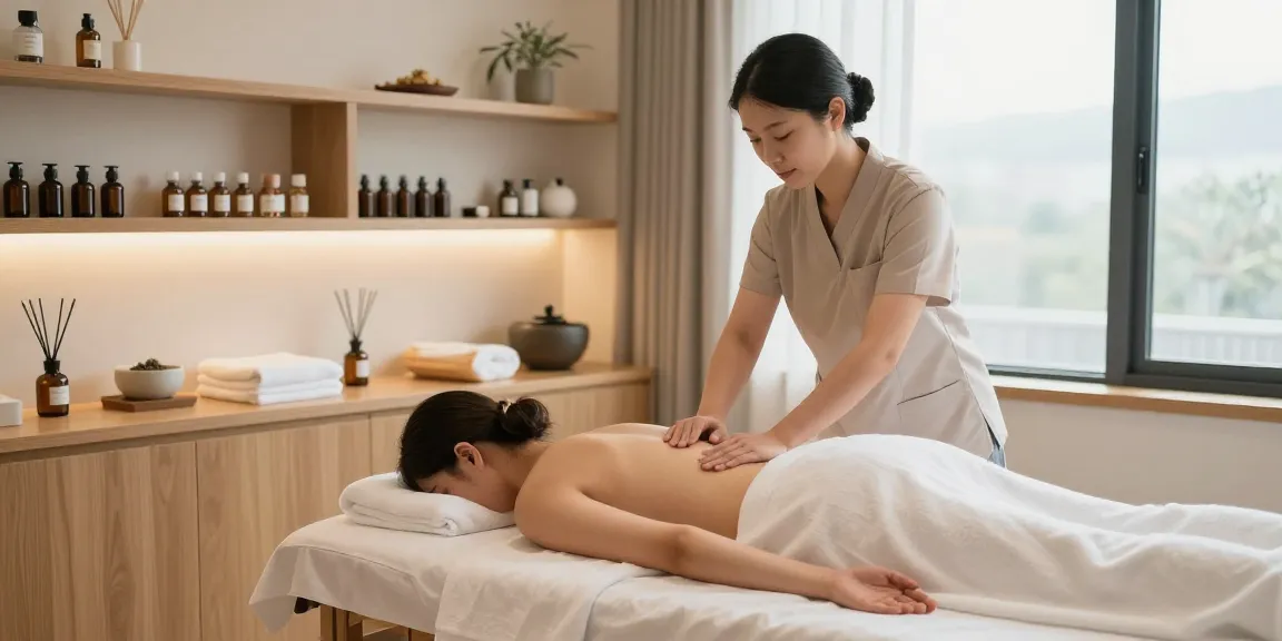 Experience a revitalizing 청라출장마사지 in a tranquil wellness studio.