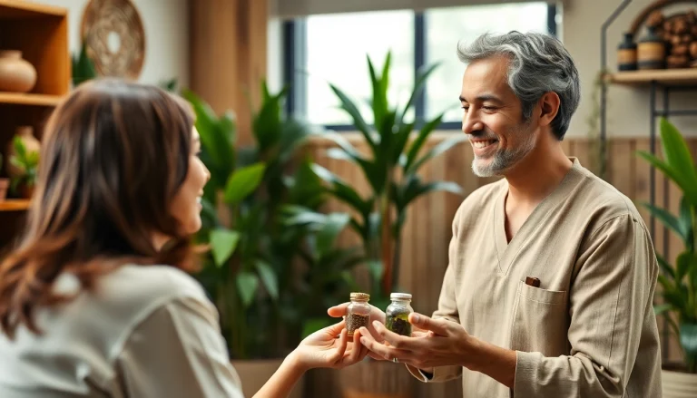 Experience Ayurveda Consultation with a professional practitioner in a calming clinic environment.