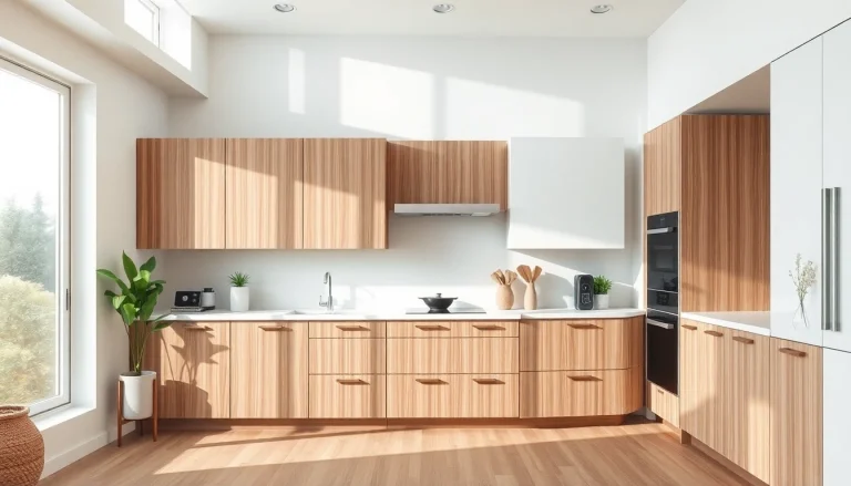 Refaced cabinets in a modern kitchen showcasing Cabinet Refacing Clearwater FL.