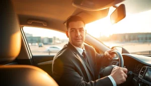 Taxi Nottingham to Birmingham Airport with a professional driver ready for a journey.