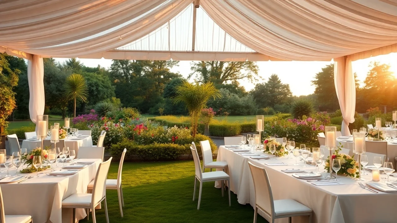 Plan a memorable event with Casablanca Hire Events' artistic setups and elegant decorations.